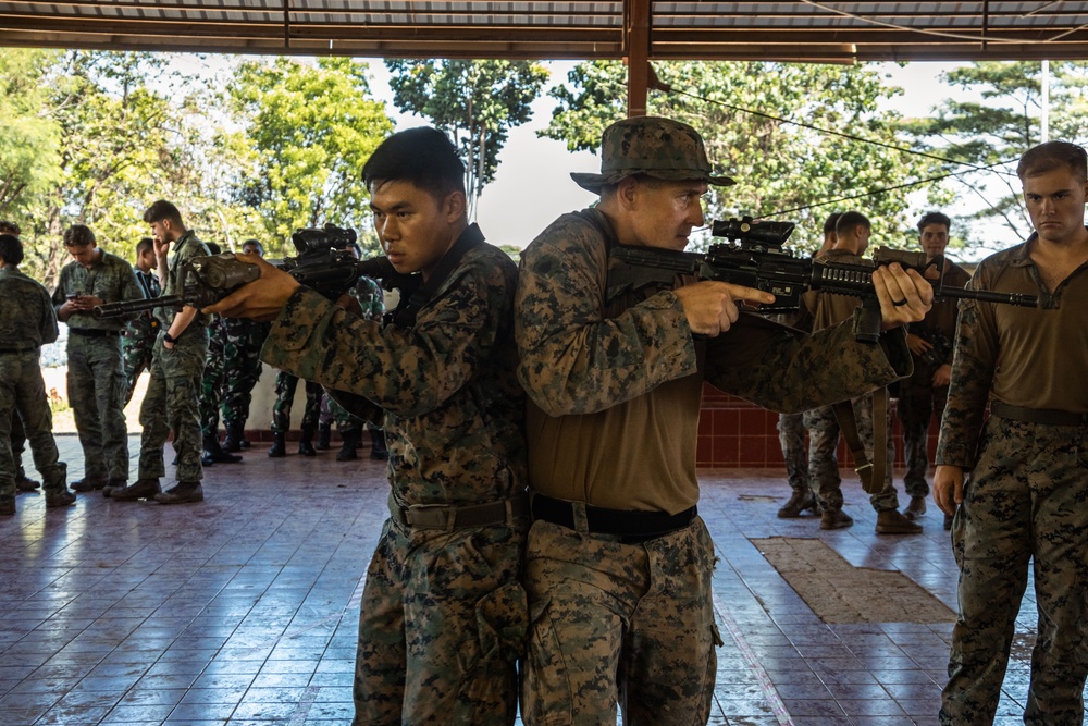 Super Garuda Shield 25: U.S., Dutch, Japanese forces conduct close quarter battle drills