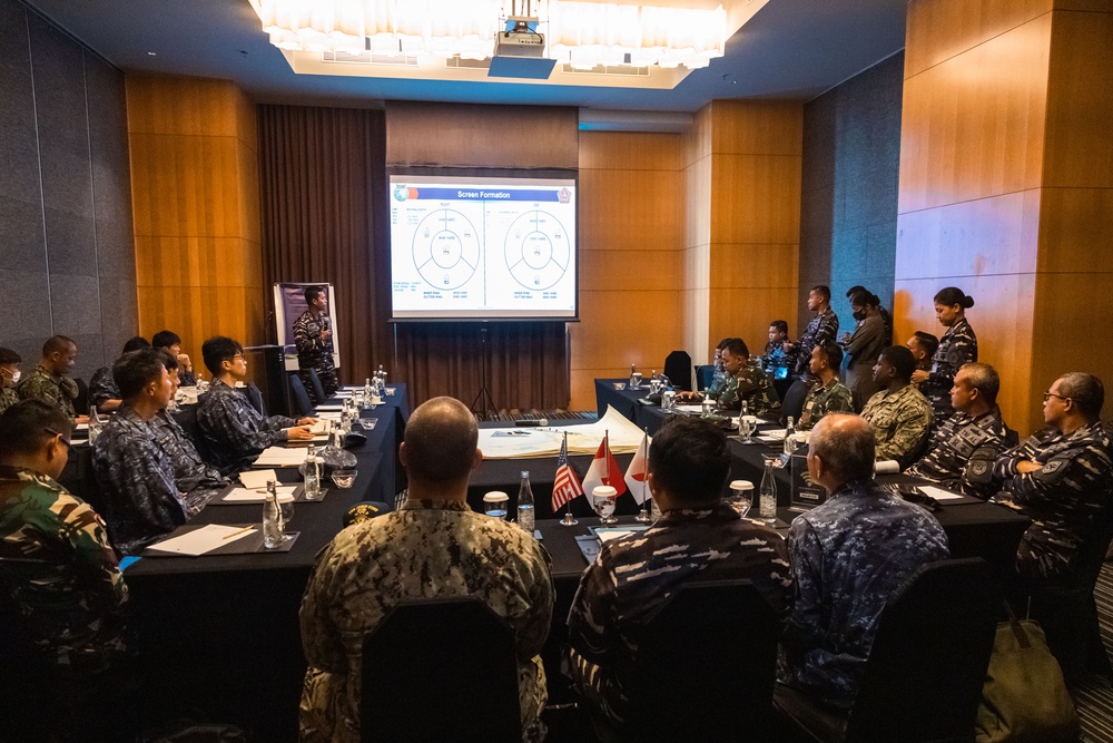 Super Garuda Shield 25: U.S. Marines and Sailors, JGSDF, and Indonesian Armed Forces conduct pre-sail conference