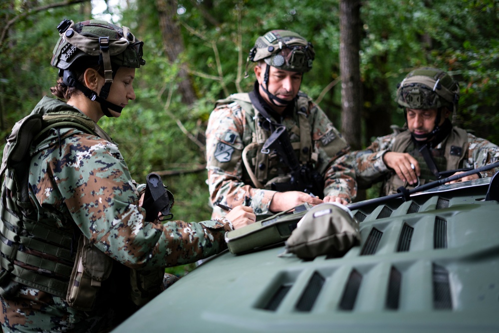 North Macedonian Forces Lead and Observe in Saber Junction 25, Enhancing NATO Readiness at Hohenfels