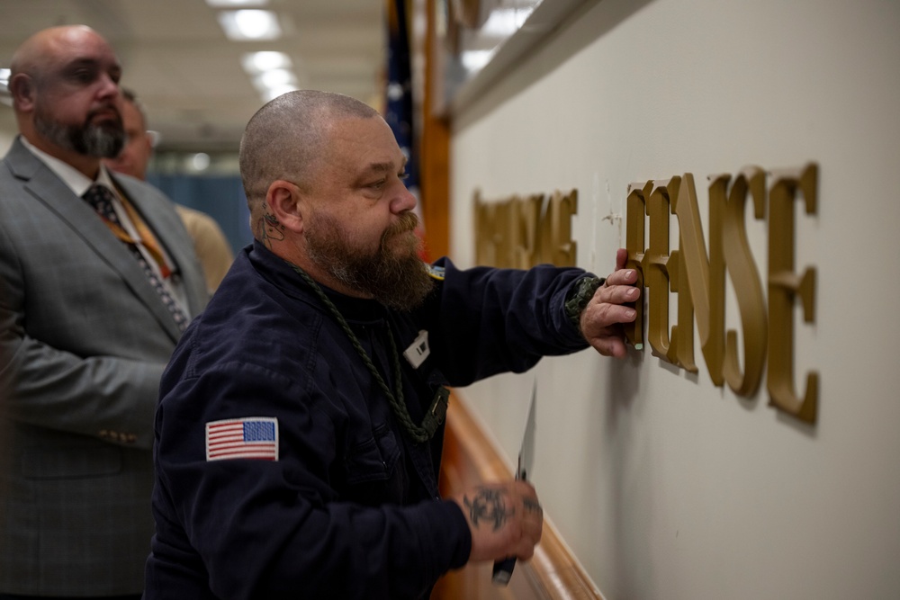 Department of War Plaques Change