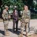 U.S. Rep. Sherri Biggs (SC-3) visits with South Carolina National Guard Soldiers as they patrol areas around the Vietnam Memorial