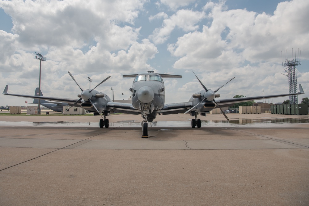137th hosts retirement ceremony for MC-12W