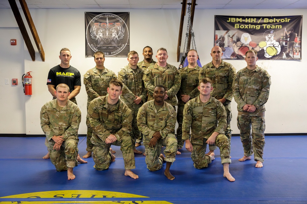 Mississippi Army National Guard Soldiers participate in two-day combatives course at Fort Belvoir
