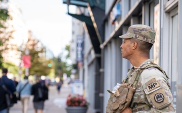 Task Force Magnolia patrolling Dupont Circle