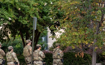 Task Force Magnolia patrolling Dupont Circle