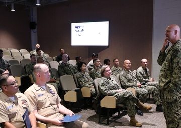 NETC force master chief touts fleet readiness in IWTC San Diego visit