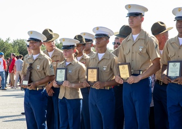 Delta Company Honor Graduate Platoon 1060