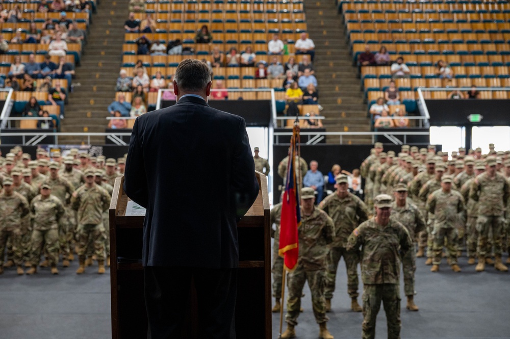 41st IBCT Demobilization Ceremony