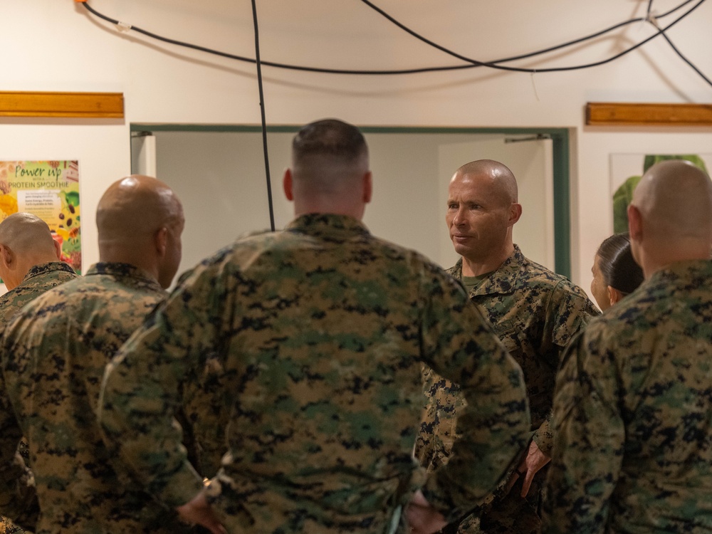 MRF-D 25.3: USINDOPACOM command senior enlisted leader visits MRF-D Marines