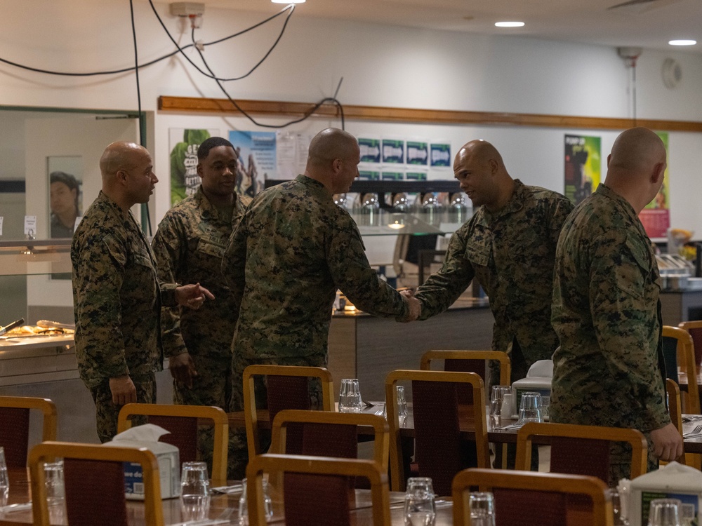 MRF-D 25.3: USINDOPACOM command senior enlisted leader visits MRF-D Marines