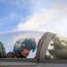 USS Gerald R. Ford (CVN 78) Sailor Prepares To Launch From Flight Deck