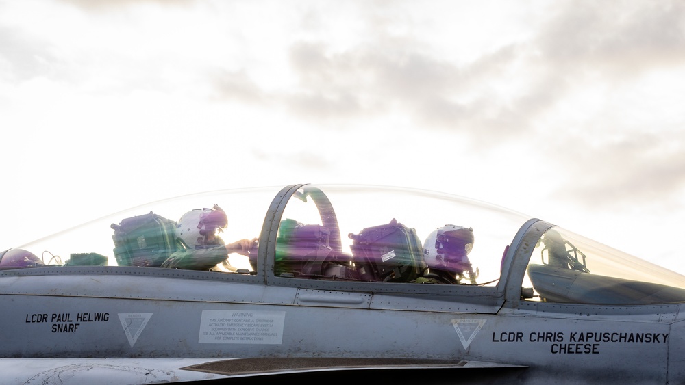 USS Gerald R. Ford (CVN 78) Sailors Prepare To Launch From Flight Deck