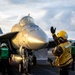 USS Gerald R. Ford (CVN 78) Sailor Signals To Aircraft