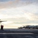 USS Gerald R. Ford (CVN 78) Sailor Observes E2-D Hawkeye Approach