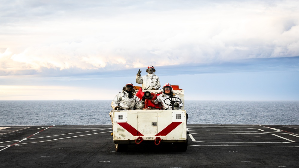 USS Gerald R. Ford (CVN 78) Crash And Salvage Crew