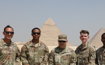 BRIGHT STAR 25: Military Free Fall over The Great Pyramids of Giza