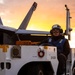 USS Gerald R. Ford (CVN 78) Sailor Observes Flight Operations