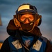 USS Gerald R. Ford (CVN 78) Sailor Observes Flight Operations
