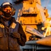 USS Gerald R. Ford (CVN 78) Sailor Observes Flight Operations