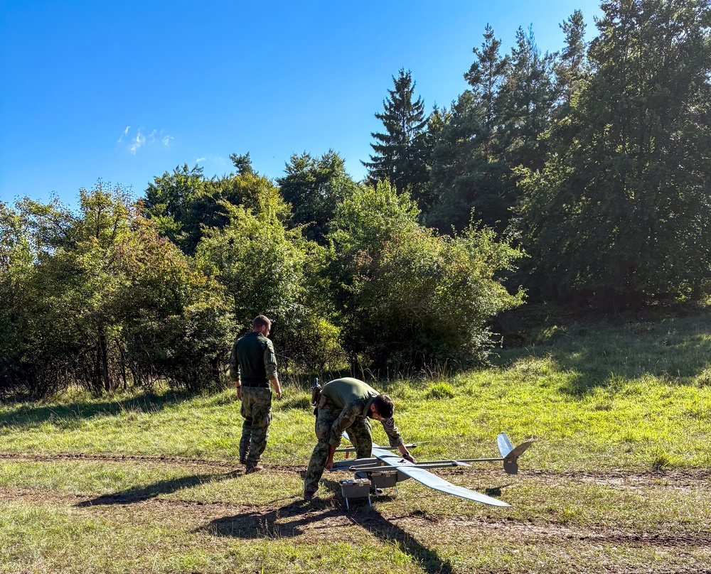 Dutch Reconnaissance Drone Operations at Saber Junction 25