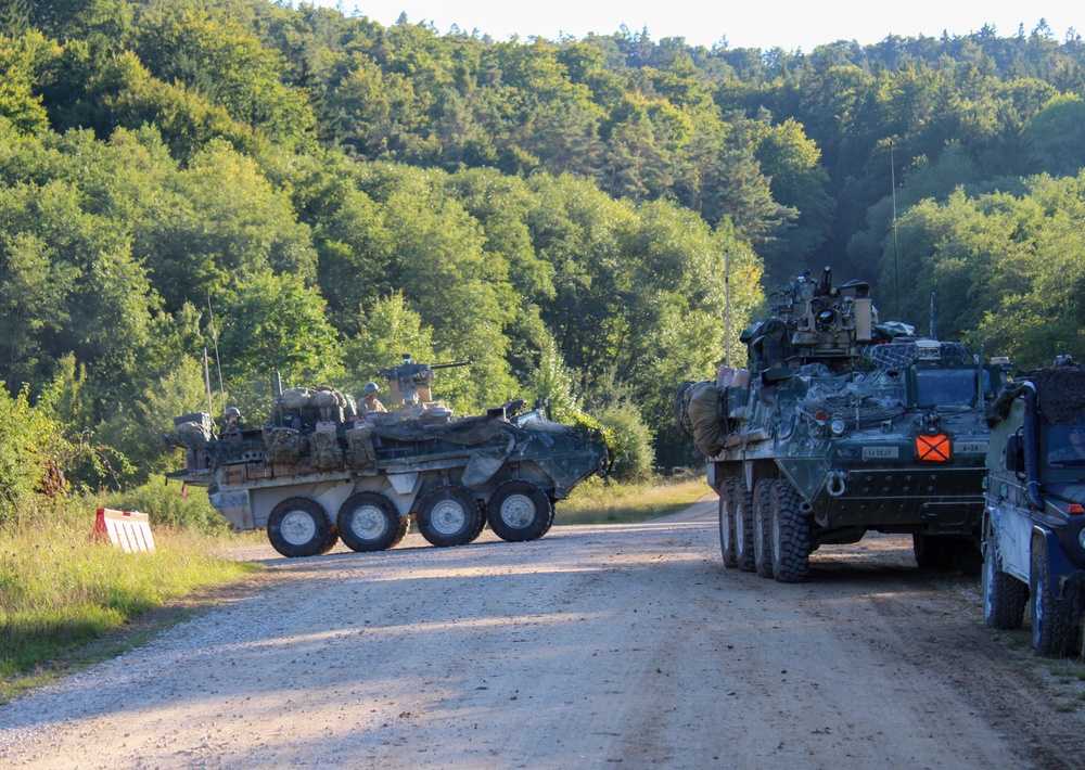 1/2CR Conduct Convoy Operations at Saber Junction 25
