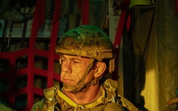 U.S. and Cyprus militaries conduct airborne training together during BRIGHT STAR 25