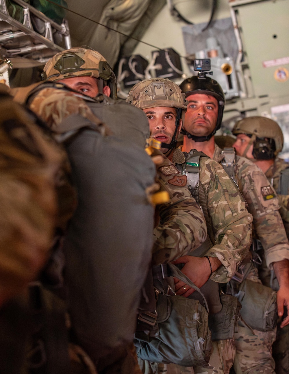 U.S. and Cyprus militaries conduct airborne training together during BRIGHT STAR 25