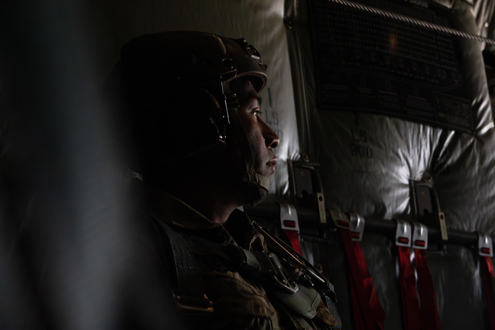 U.S. and Cyprus militaries conduct airborne training together during BRIGHT STAR 25