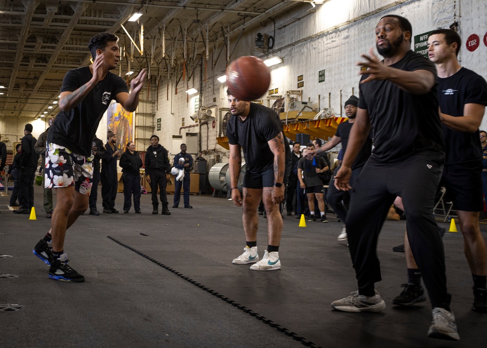 USS Gerald R. Ford (CVN 78) Sailors Participate in 2025 Captain's Cup
