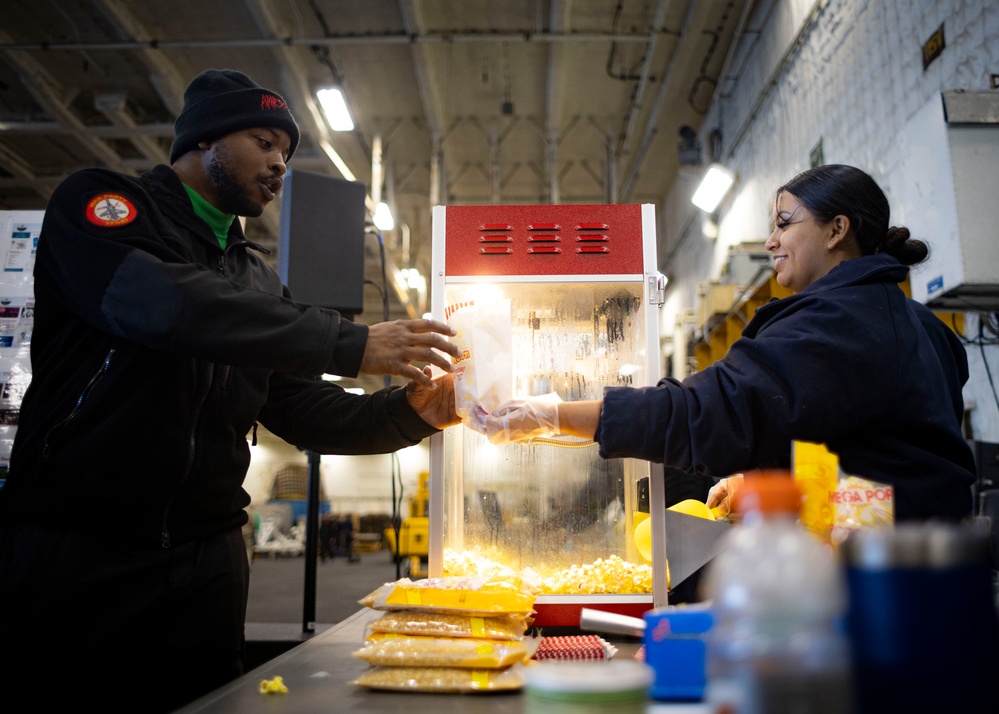 2025 Captain's Cup Aboard USS Gerald R. Ford (CVN 78)