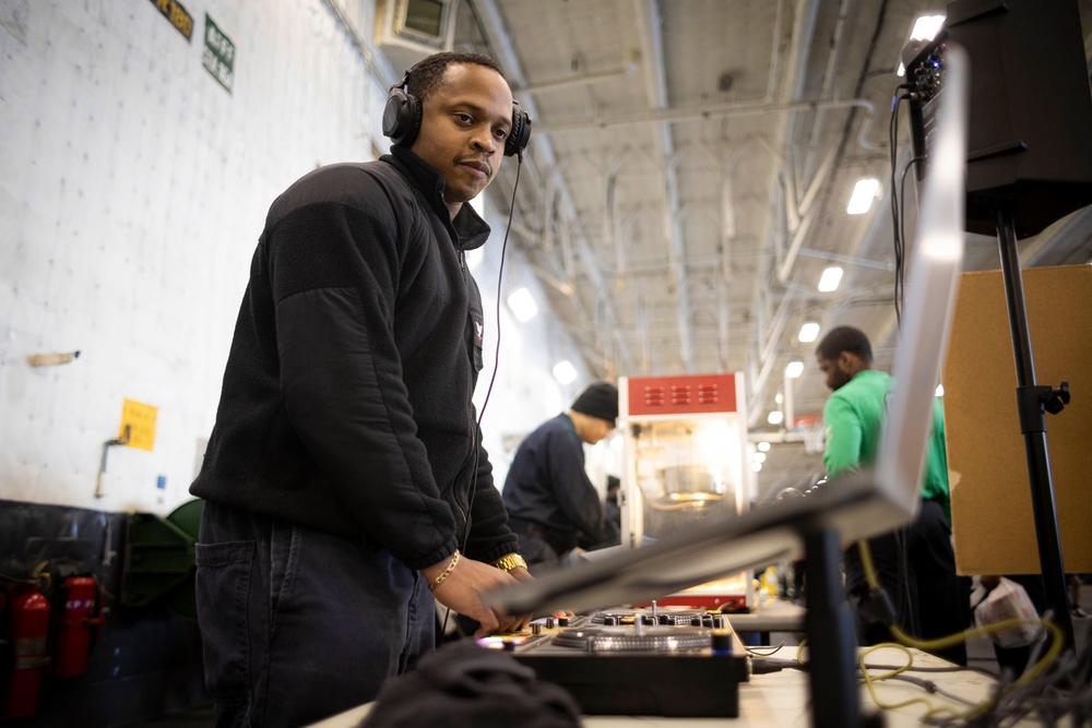 USS Gerald R. Ford (CVN 78) Sailors Participate in 2025 Captain's Cup
