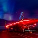 USS Gerald R. Ford (CVN 78) Operates Under Northern Lights