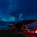 USS Gerald R. Ford (CVN 78) Operates Under Northern Lights