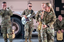AFCENT Band visits the 386th AEW [Image 1 of 50]