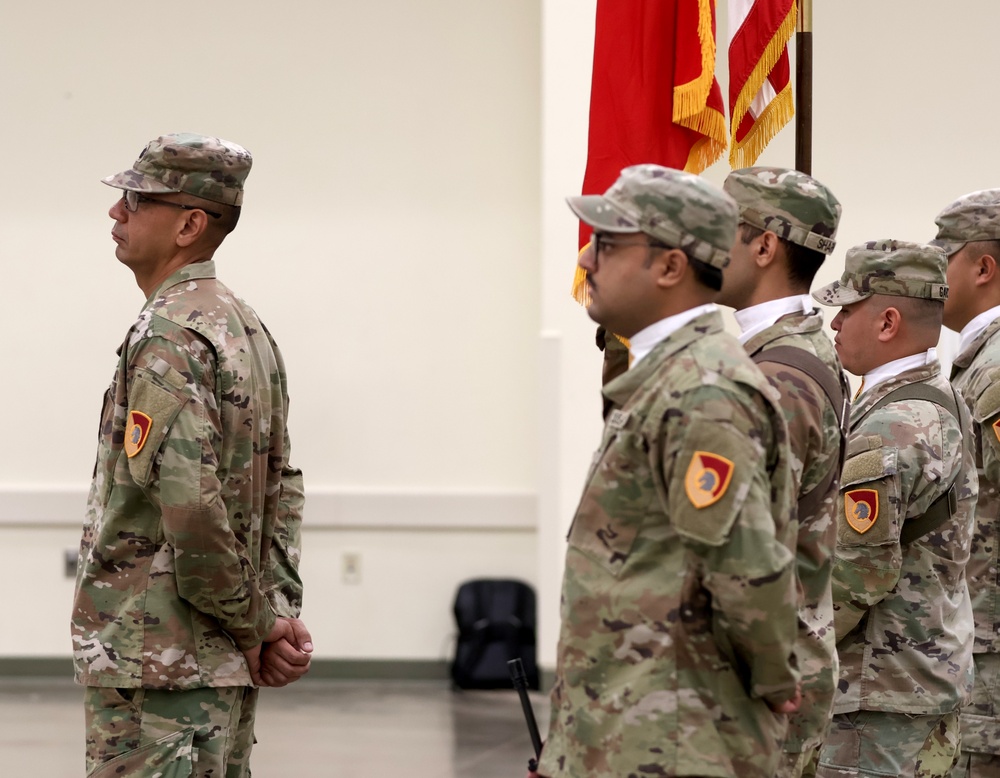 300th Sustainment Brigade Change of Command