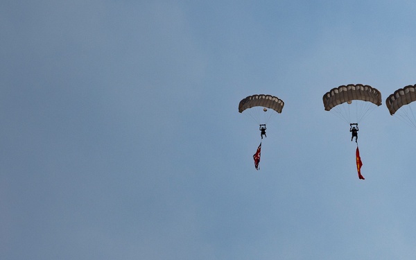 BRIGHT STAR 25 Military Freefall Over The Great Pyramids of Giza