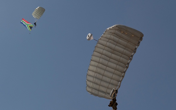 BRIGHT STAR 25 Military Freefall Over The Great Pyramids of Giza