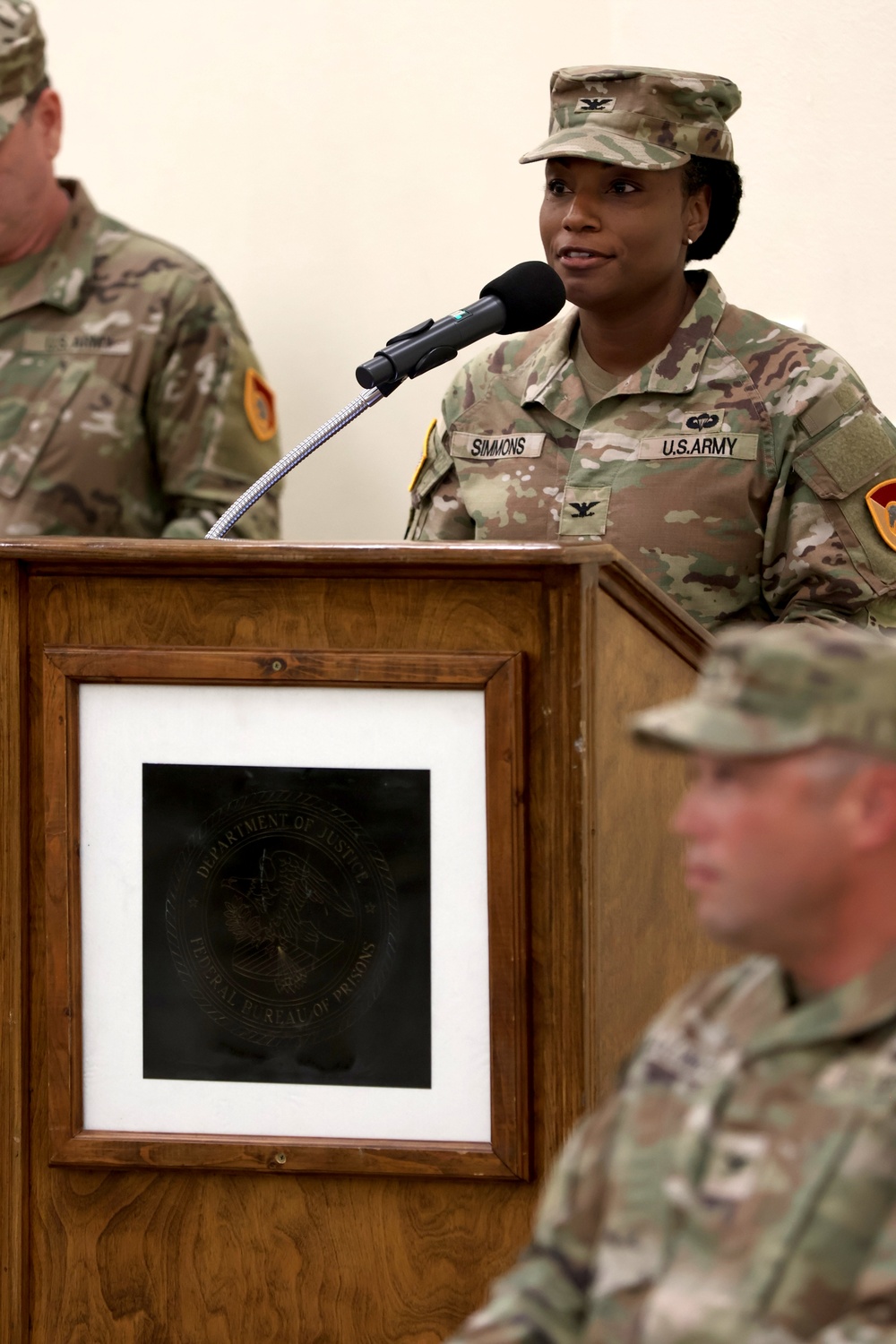 300th Sustainment Brigade Change of Command