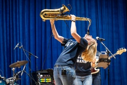 AFCENT Band visits the 386th AEW [Image 15 of 50]