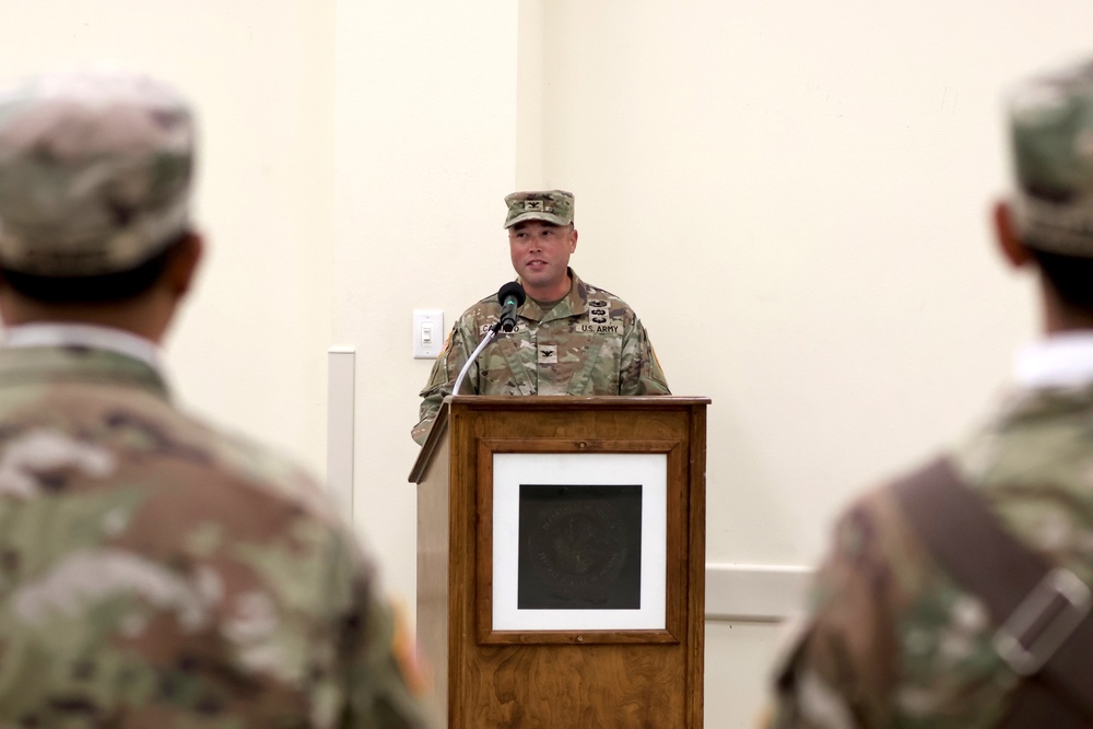 300th Sustainment Brigade Change of Command