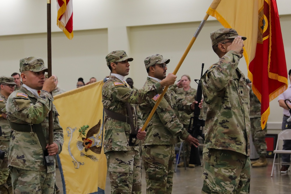 300th Sustainment Brigade Change of Command