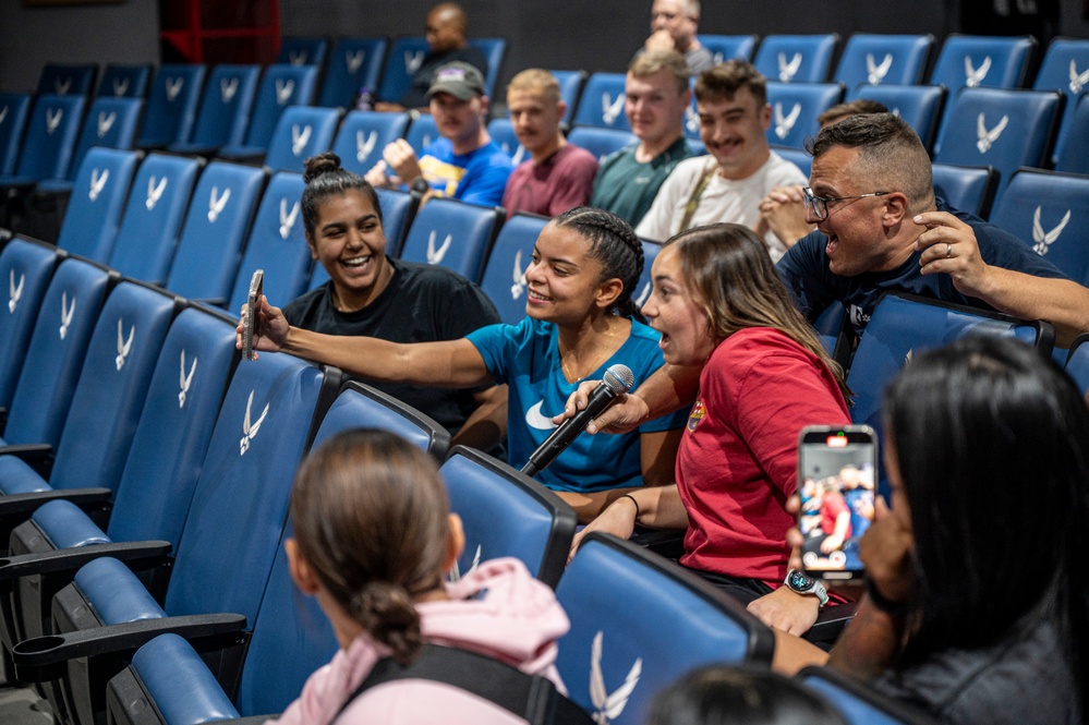 AFCENT Band visits the 386th AEW
