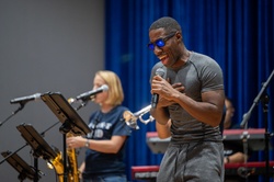 AFCENT Band visits the 386th AEW [Image 30 of 50]