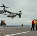 MRF-D 25.3: VMM-363’s MV-22B Ospreys arrive to USS Miguel Keith