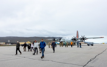Council on Foreign Relations Visits Greenland to Learn Arctic Mission of 109th Airlift Wing
