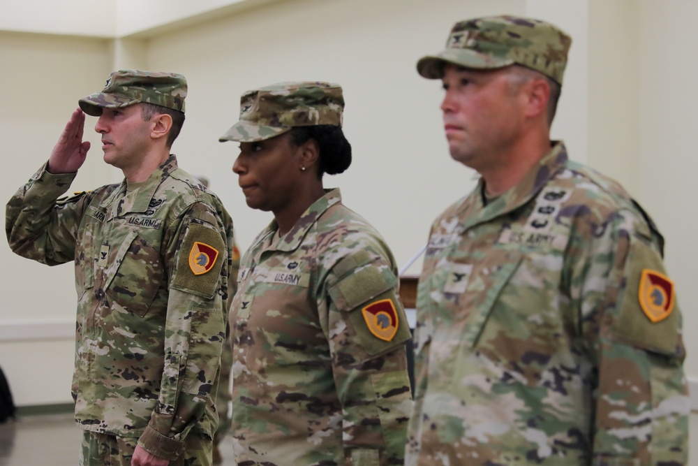 300th Sustainment Brigade Change of Command