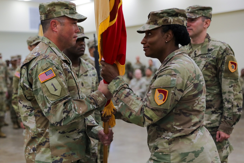 300th Sustainment Brigade Change of Command