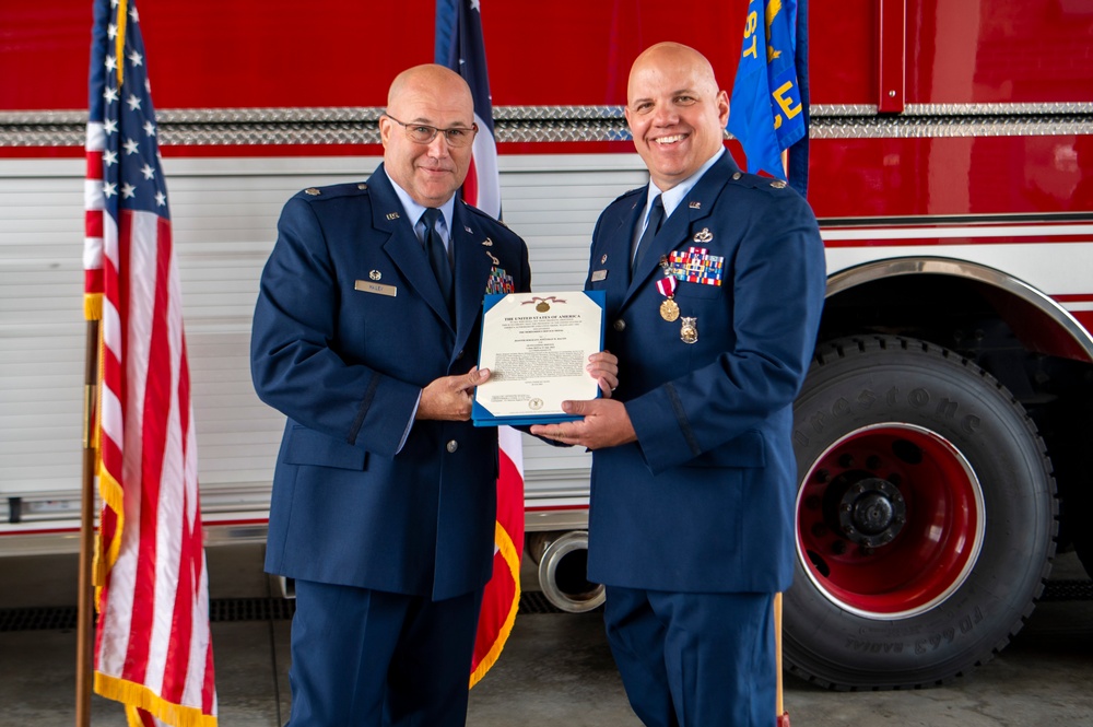121 ARW Civil Engineering Squadron change of command