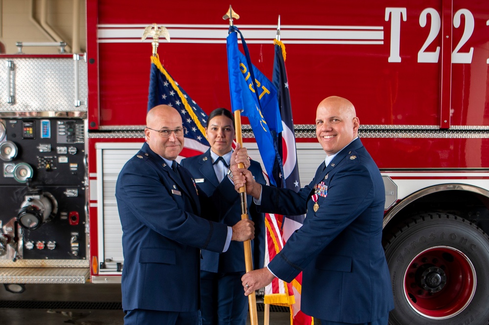121 ARW Civil Engineering Squadron change of command