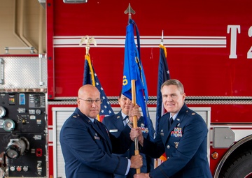 Kelly takes command of the 121st CE squadron